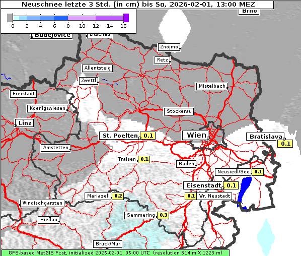 Neuschnee, 1. 2. 2026