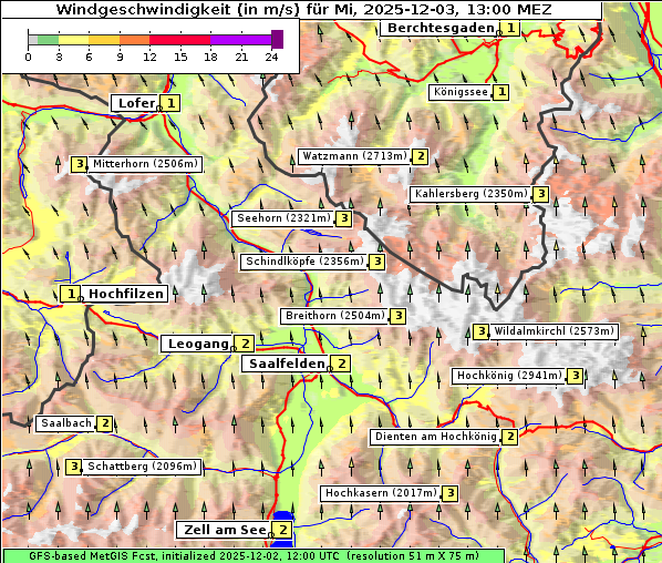 Wind, 3. 12. 2025