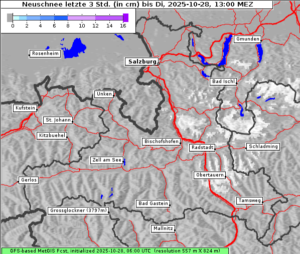 Neuschnee, 28. 10. 2025