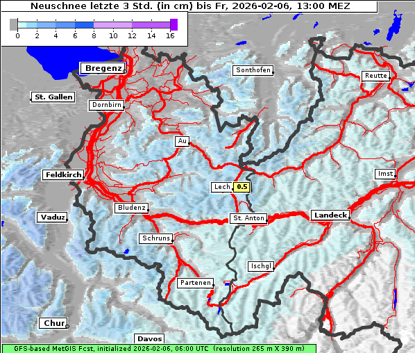 Neuschnee, 6. 2. 2026