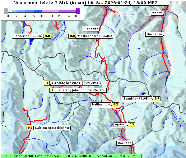 Neuschnee, 24. 1. 2026