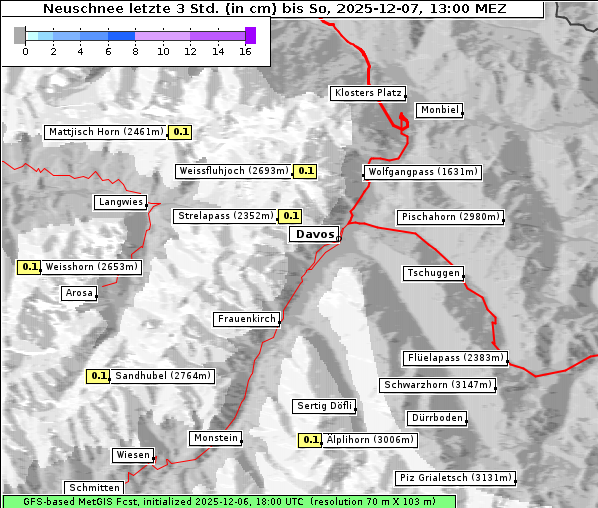 Neuschnee, 7. 12. 2025