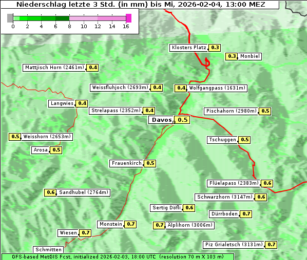Niederschlag, 4. 2. 2026