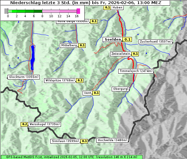 Niederschlag, 6. 2. 2026