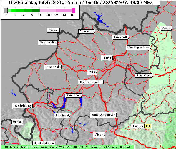 Niederschlag, 27. 2. 2025
