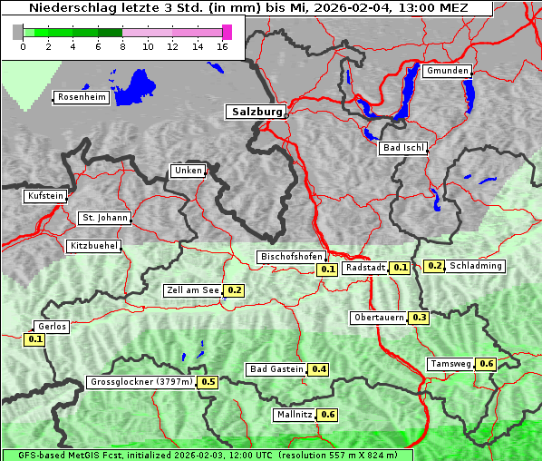 Niederschlag, 4. 2. 2026