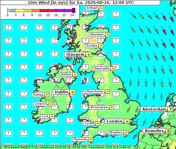 Wind, 16. 8. 2025