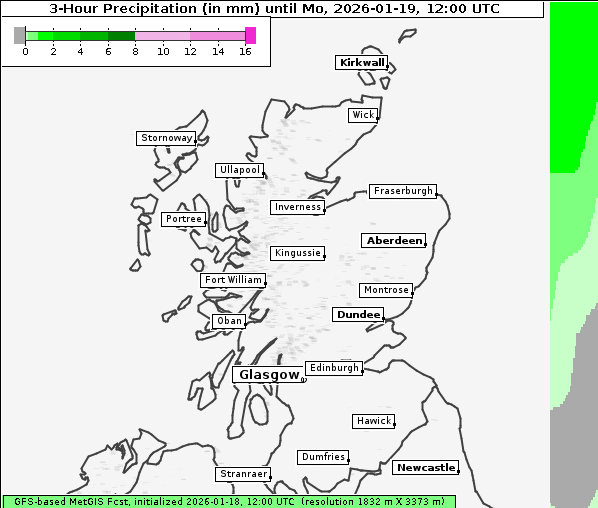 Niederschlag, 19. 1. 2026