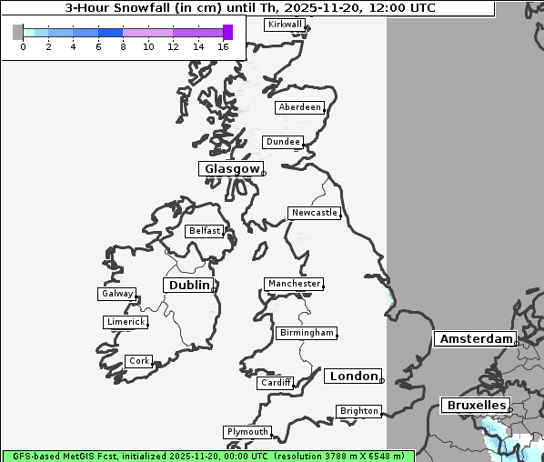 Neuschnee, 20. 11. 2025