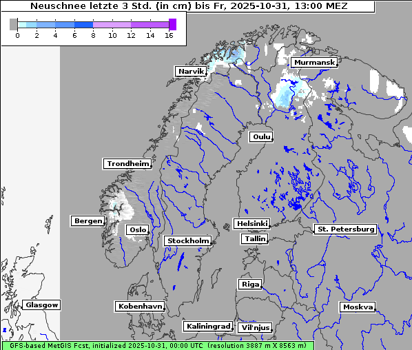 Neuschnee, 31. 10. 2025