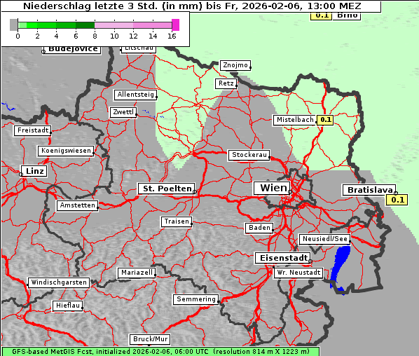 Niederschlag, 6. 2. 2026