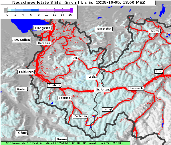 Neuschnee, 5. 10. 2025