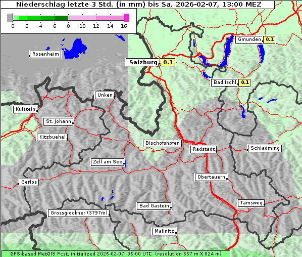 Niederschlag, 7. 2. 2026