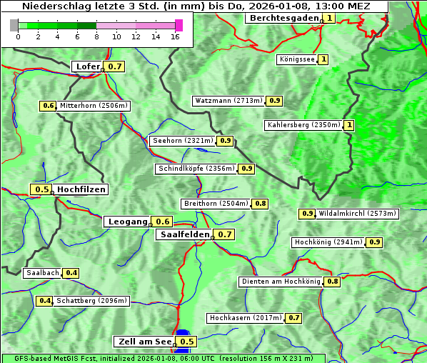 Niederschlag, 8. 1. 2026