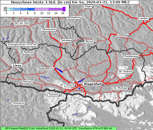 Neuschnee, 31. 1. 2026