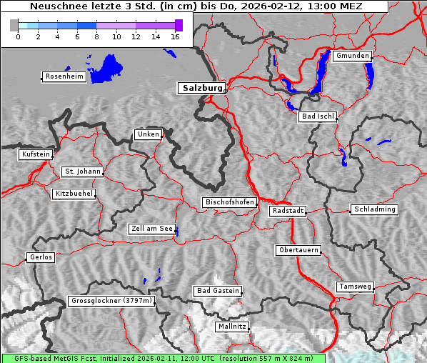 Neuschnee, 12. 2. 2026