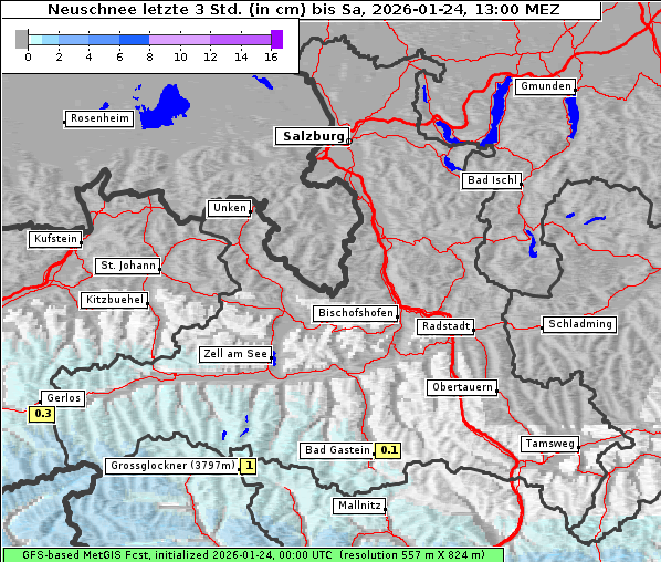 Neuschnee, 24. 1. 2026