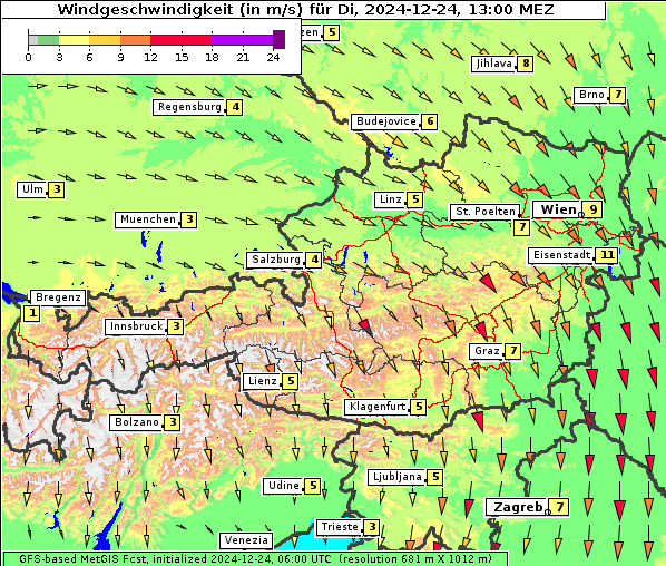 Wind, 24. 12. 2024