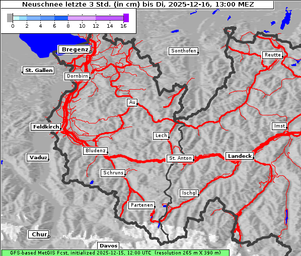 Neuschnee, 16. 12. 2025