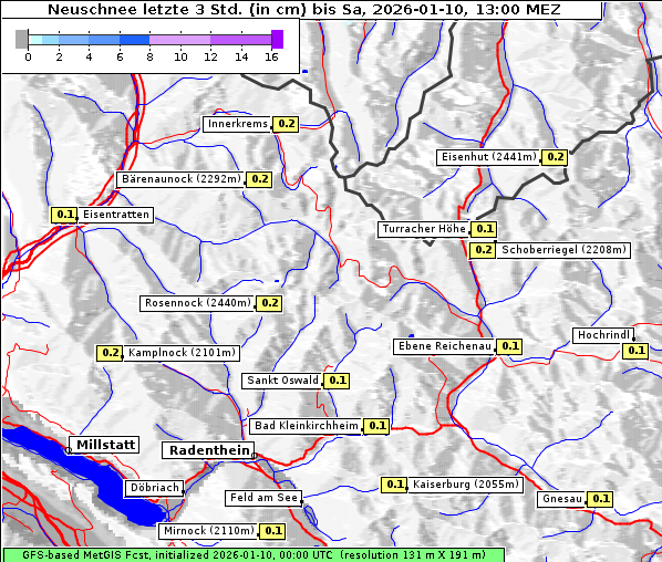 Neuschnee, 10. 1. 2026