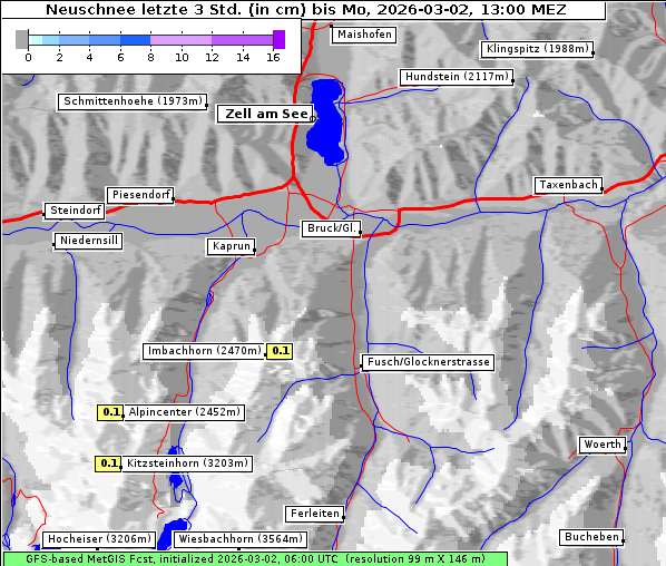 Neuschnee, 2. 3. 2026