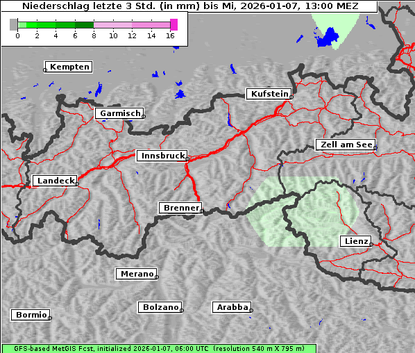 Niederschlag, 7. 1. 2026
