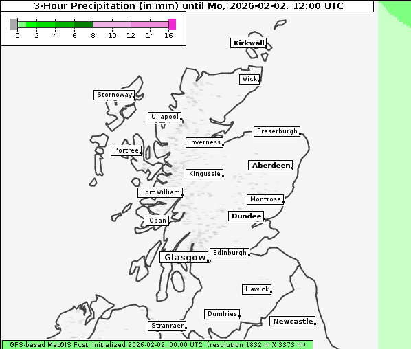 Niederschlag, 2. 2. 2026