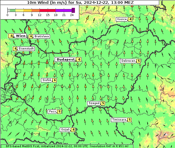 Wind, 22. 12. 2024