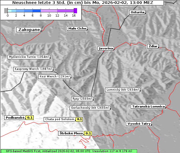 Neuschnee, 2. 2. 2026