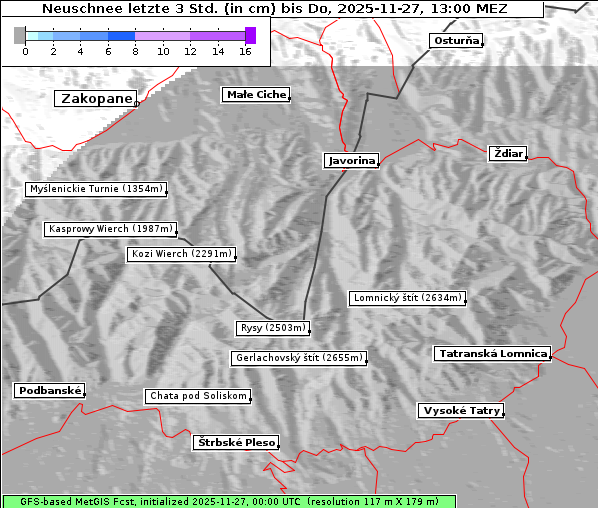 Neuschnee, 27. 11. 2025
