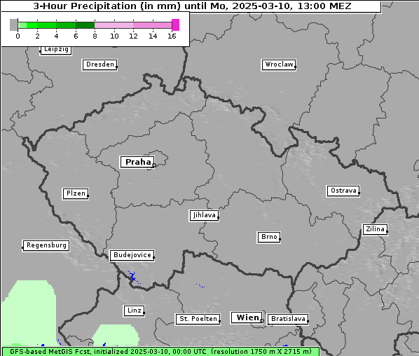 Niederschlag, 10. 3. 2025