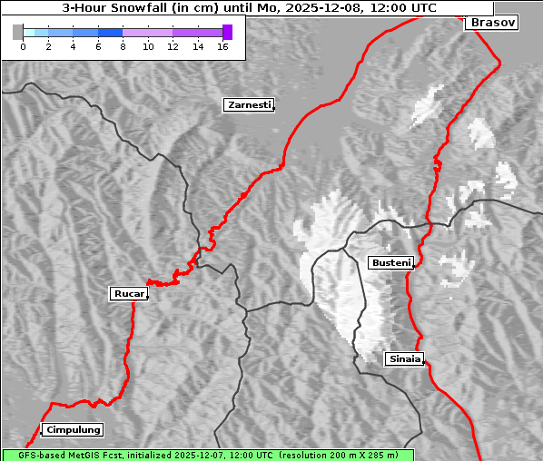 Neuschnee, 8. 12. 2025