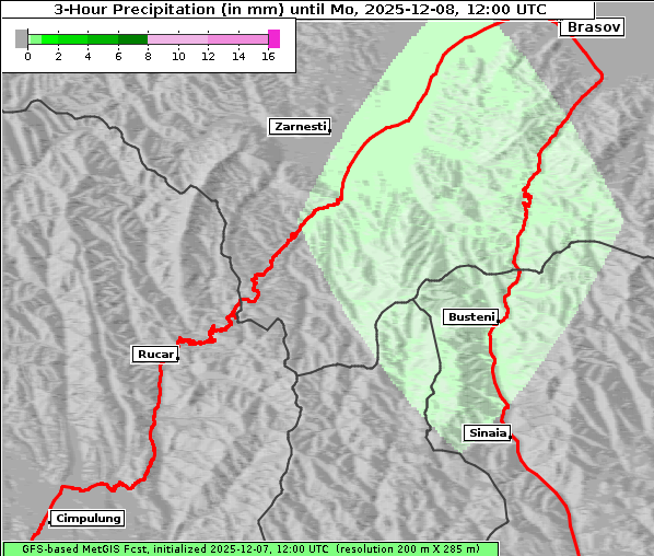Niederschlag, 8. 12. 2025
