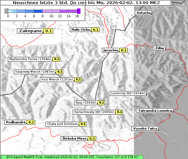 Neuschnee, 2. 2. 2026