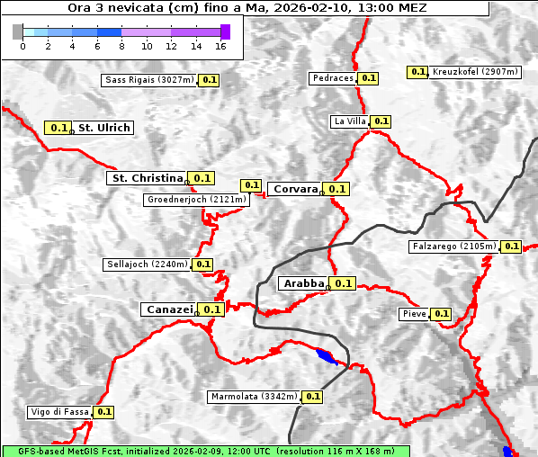 Neuschnee, 10. 2. 2026