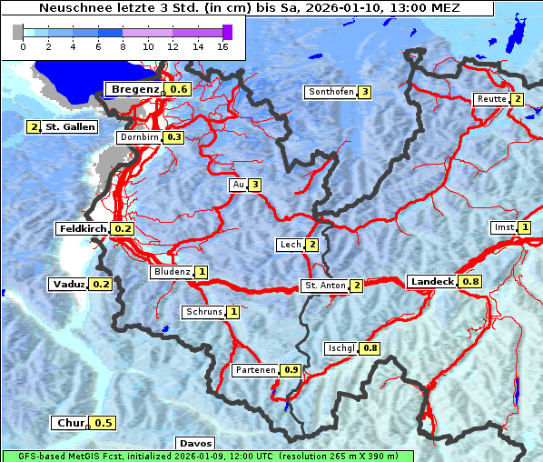 Neuschnee, 10. 1. 2026