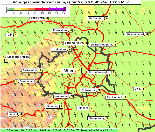 Wind, 24. 5. 2025