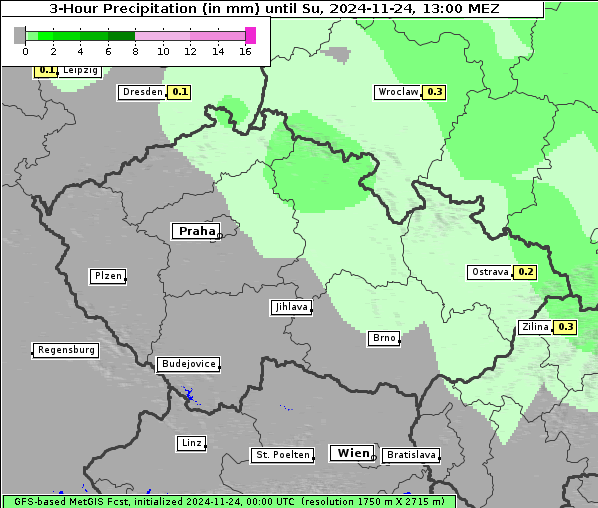 Niederschlag, 24. 11. 2024