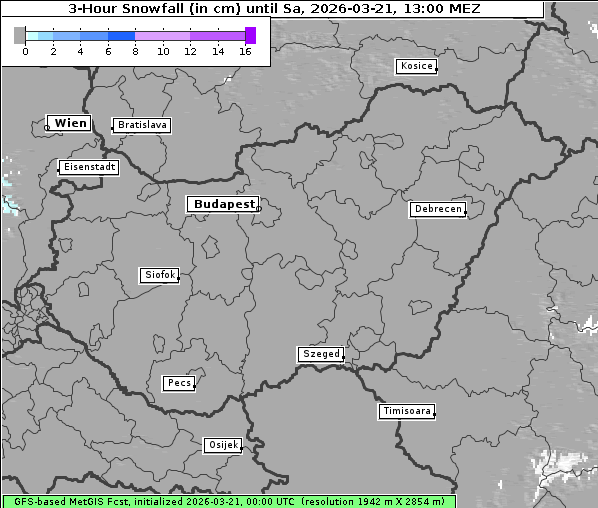Neuschnee, 21. 3. 2026