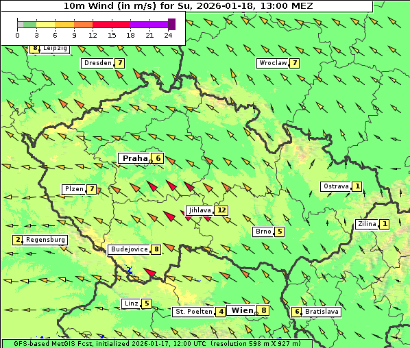 Wind, 18. 1. 2026