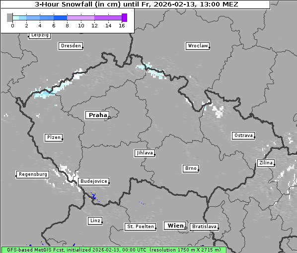 Neuschnee, 13. 2. 2026