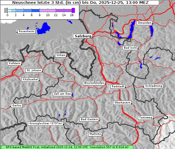 Neuschnee, 25. 12. 2025