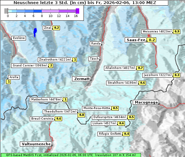 Neuschnee, 6. 2. 2026