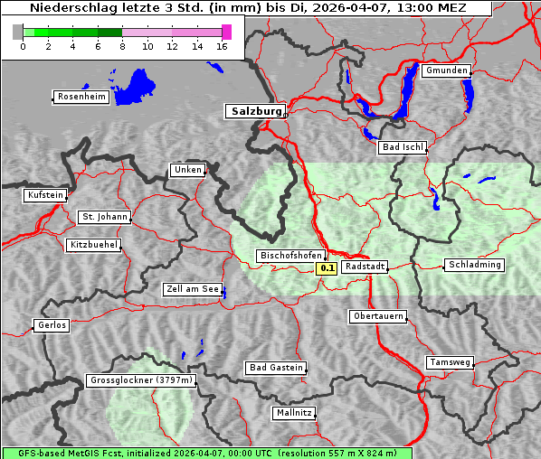 Niederschlag, 7. 4. 2026