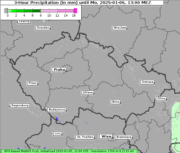 Niederschlag, 6. 1. 2025