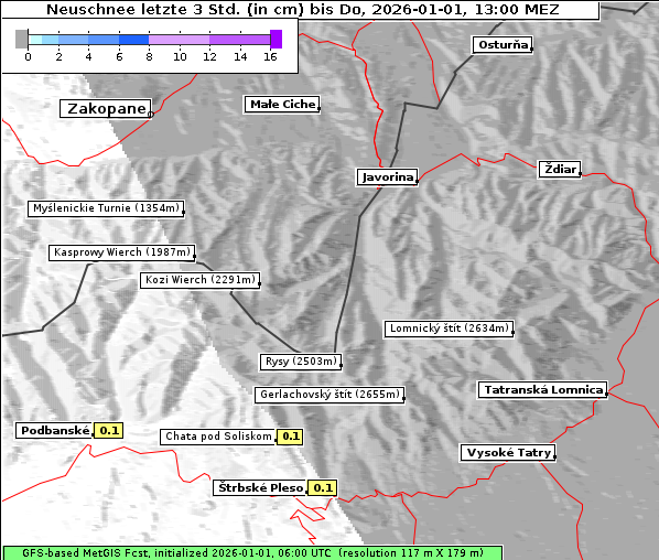 Neuschnee, 1. 1. 2026