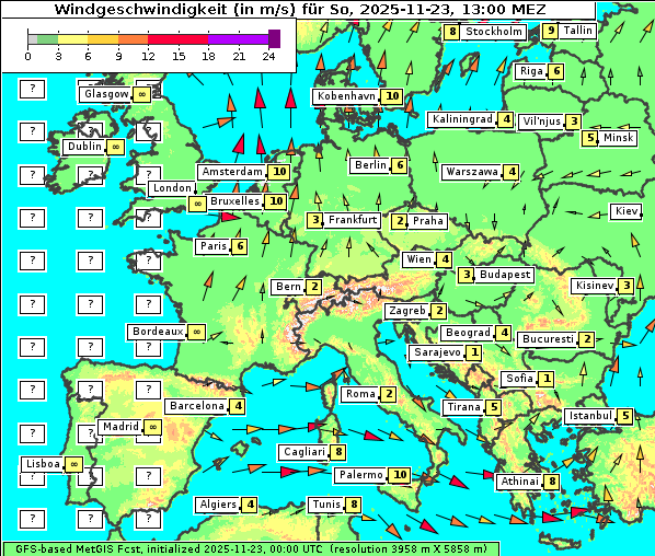 Wind, 23. 11. 2025