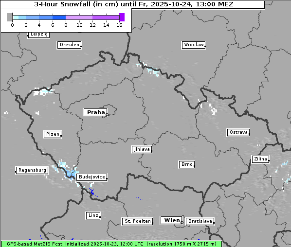 Neuschnee, 24. 10. 2025