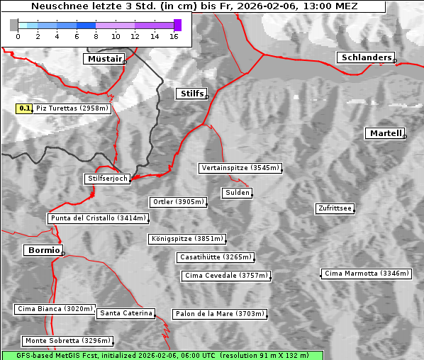 Neuschnee, 6. 2. 2026
