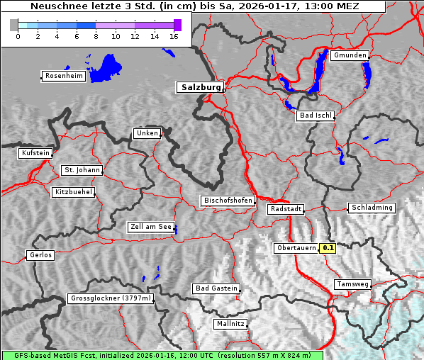 Neuschnee, 17. 1. 2026